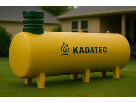 Газгольдер Kadatec 7600 л (высокие патрубки)
