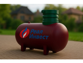 Газгольдер Реал Инвест 4600 л (высокие патрубки)